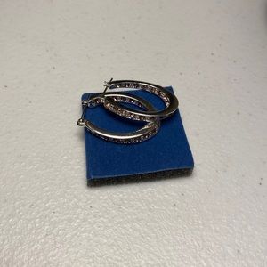 Avon Birthstone Hoop Earrings